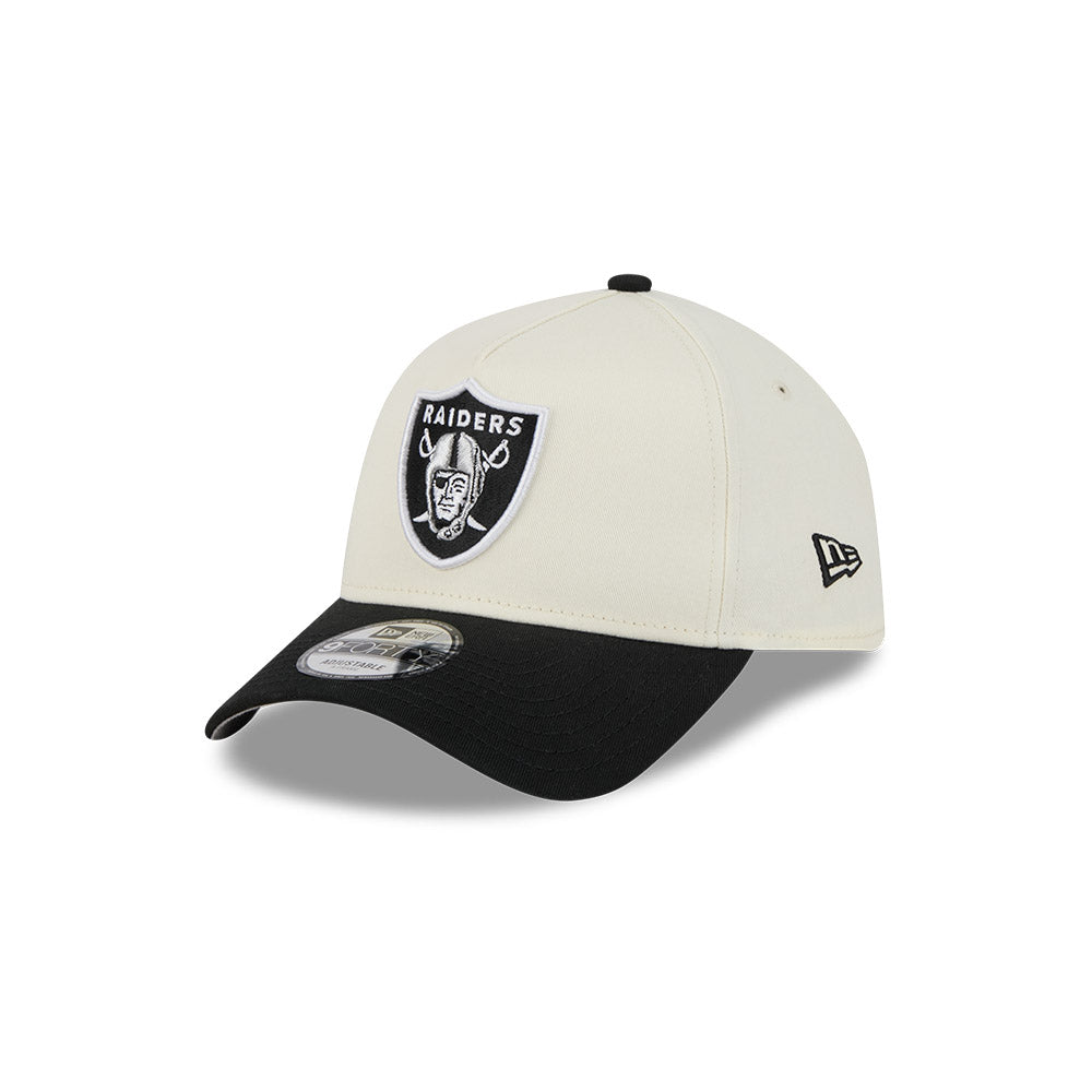 New Era 9Forty A-Frame NFL Superbowl 2Tone Las Vegas Raiders Chrome White