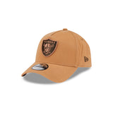 New Era 9Forty A-Frame NFL Washed Canvas Bronze Las Vegas Raiders