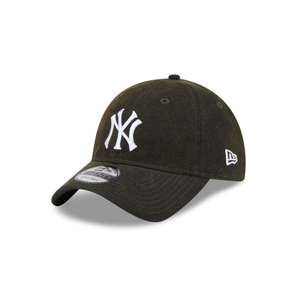 New Era 9Twenty MLB Vintage Canvas Wash New York Yankees Black