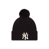New Era Beanie MLB Waffle Chainstitch New York Yankees Black