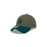 New Era Youth 9Forty MLB 2 Shade Wash New York Yankees Olive