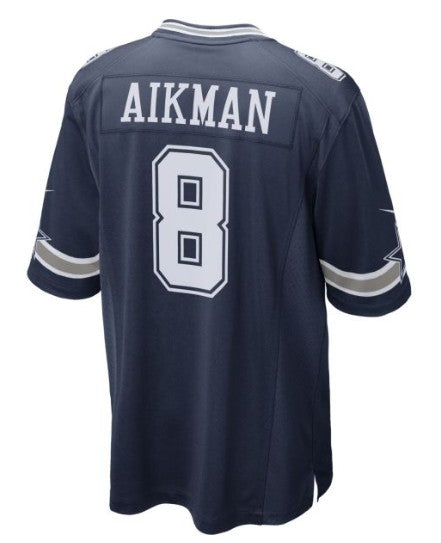 Nike NFL Game Jersey Dallas Cowboys Troy Aikman #8 Navy