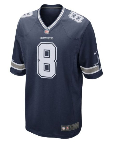 Nike NFL Game Jersey Dallas Cowboys Troy Aikman #8 Navy