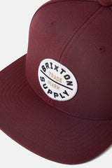 Brixton Oath III Snapback Port