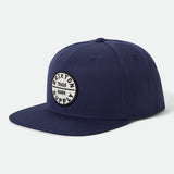 Brixton Oath III Snapback Washed Navy/White/Black