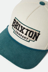 Brixton Pierson MP Snapback Night Sage/Off White Cord
