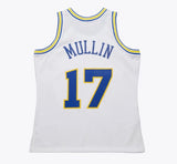 Mitchell & Ness NBA Swingman Jersey Golden State Warriors Chris Mullin #17 90-91 White
