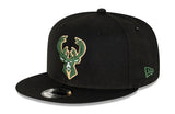New Era Youth 9Fifty NBA Milwaukee Bucks Black Team