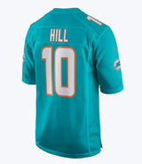 Nike NFL Game Jersey Miami Dolphins Tyreek Hill #10 Aqua