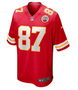 Nike NFL Game Jersey Kansas City Chiefs Travis Kelce #87 Red