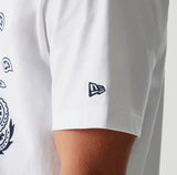 New Era MLB Paisley Oversized Tee New York Yankees White