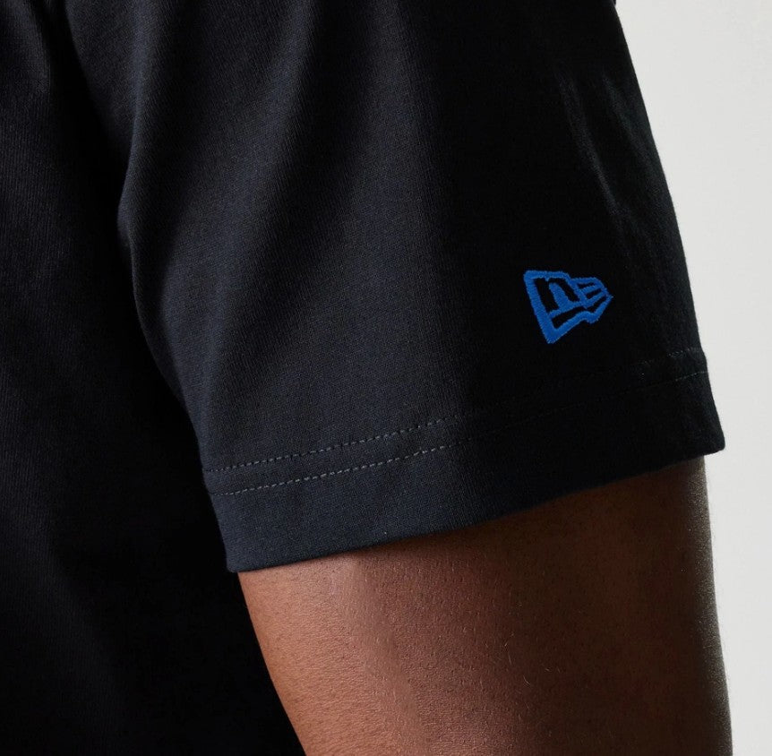 New Era MLB Paisley Oversized Tee Los Angeles Dodgers Black