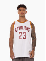 Mitchell & Ness NBA Swingman Jersey Cleveland Cavaliers Lebron James #23 15-16 White