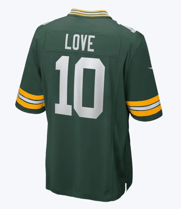 Nike NFL Game Jersey Green Bay Packers Jordan Love #10 Green