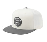 Brixton Oath III Snapback Charcoal/Off White