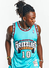Mitchell & Ness NBA Swingman Jersey Vancouver Grizzlies Mike Bibby #10 98-99 Teal