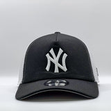 New Era 9Forty A-Frame Trucker MLB New York Yankees Black