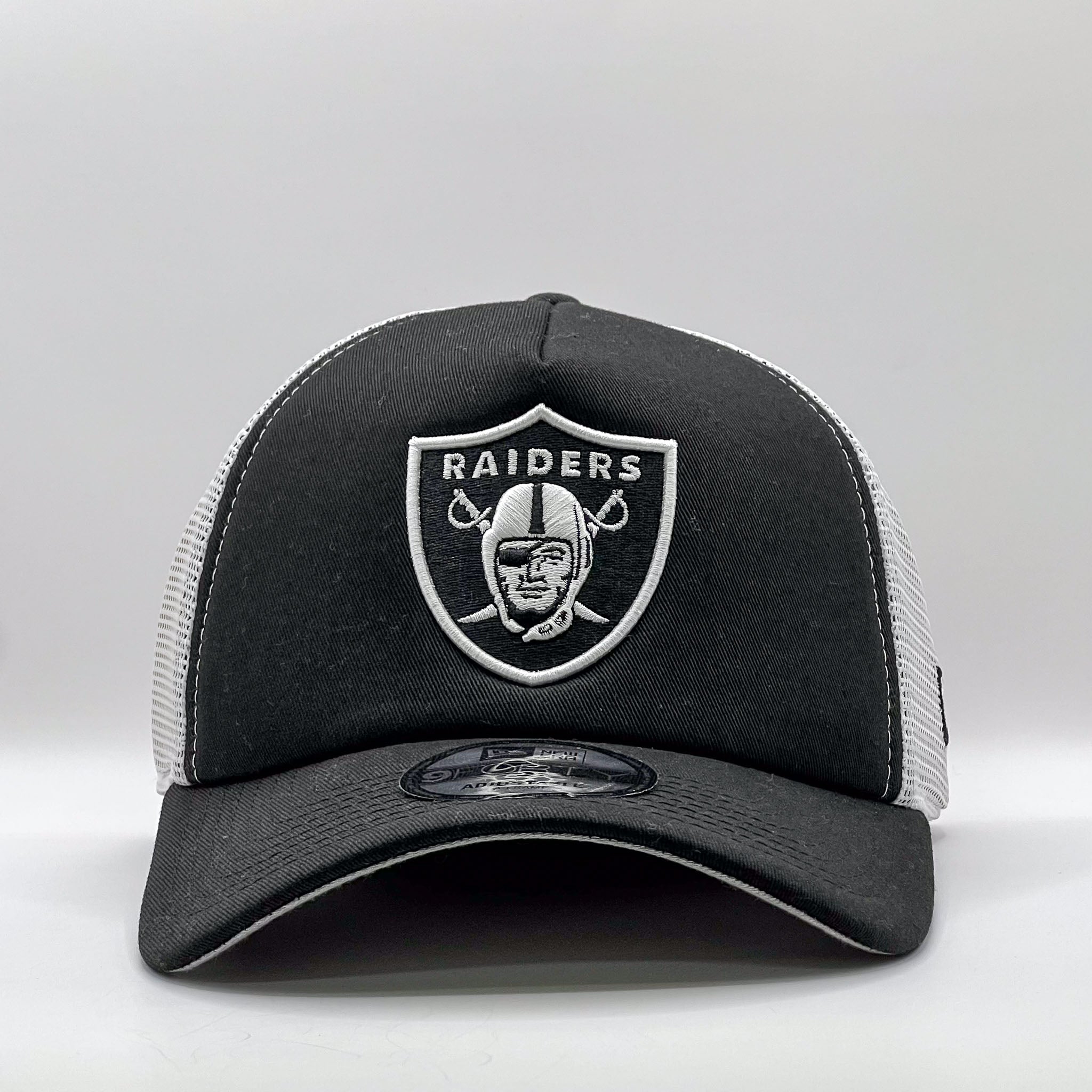 New Era 9Forty A-Frame Trucker NFL Las Vegas Raiders Black