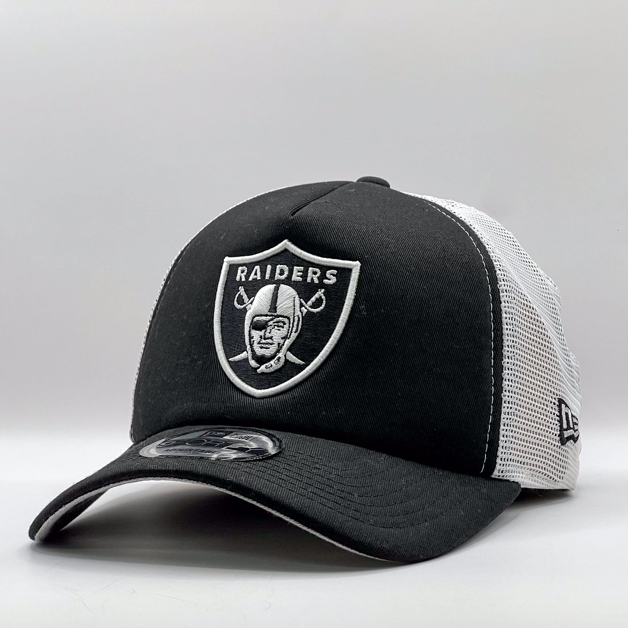 New Era 9Forty A-Frame Trucker NFL Las Vegas Raiders Black