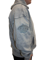 Pro Standard NHL Washed Classic Drop Shoulder Hoodie Los Angeles Kings Washed Grey
