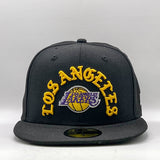 New Era 59Fifty NBA Script Los Angeles Lakers