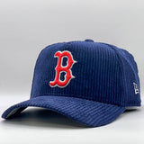 New Era 9Forty A-Frame MLB Winter Corduroy Boston Red Sox Navy
