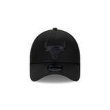 New Era 9Forty A-Frame NBA Black On Black Chicago Bulls