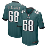 Nike NFL Game Jersey Philadelphia Eagles Jordan Mailata #68 Teal