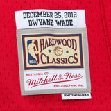 Mitchell & Ness NBA Swingman Jersey 2012 Christmas Day Miami Heat Dwyane Wade Red