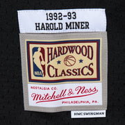 Mitchell & Ness NBA Swingman Jersey Miami Heat Harold Miner 32 92-93 Black