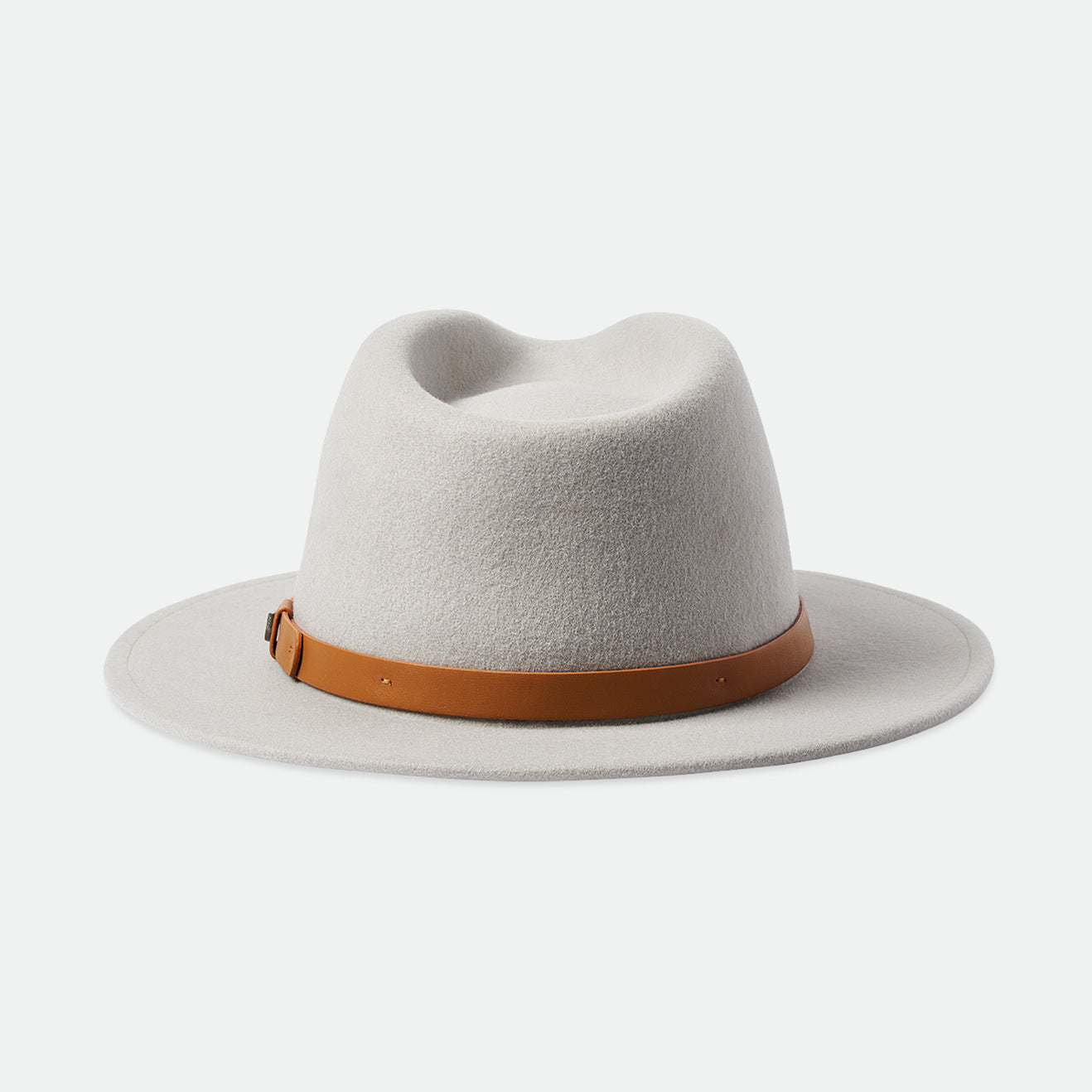 Brixton Messer Fedora Grey/Light Brown