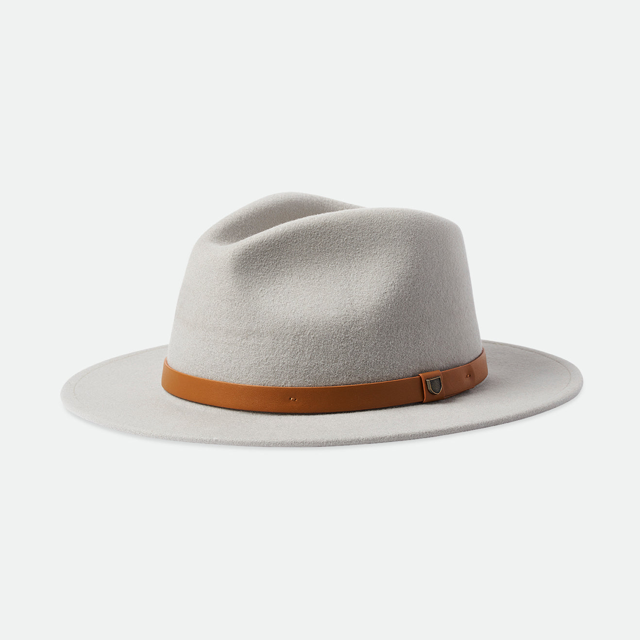 Brixton Messer Fedora Grey/Light Brown