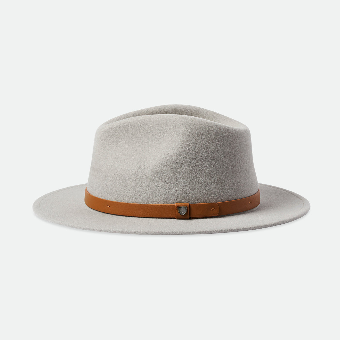 Brixton Messer Fedora Grey/Light Brown