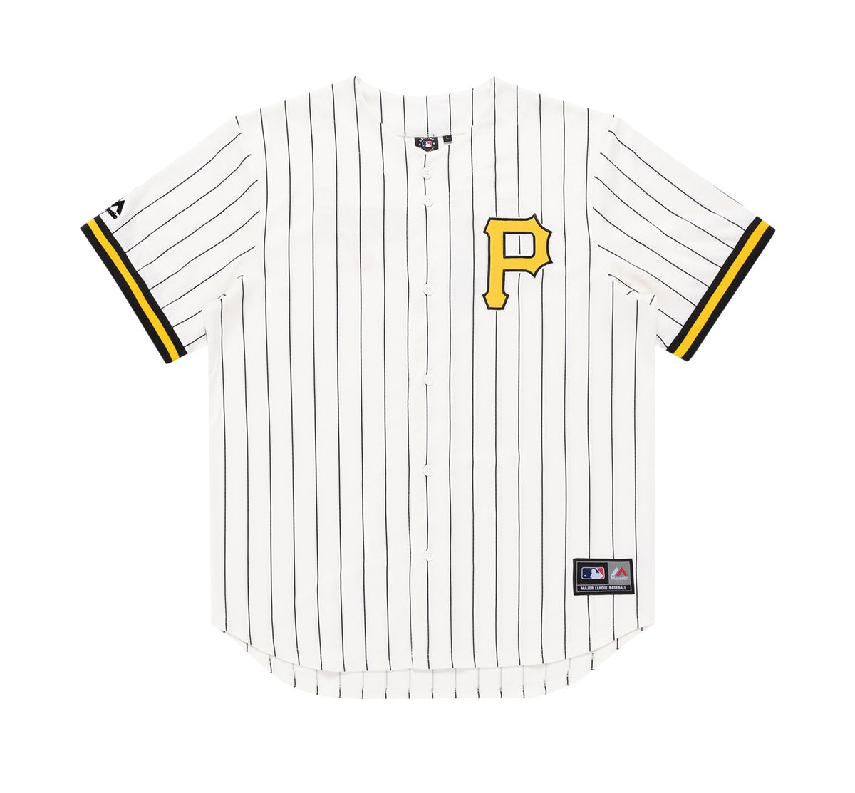 Majestic MLB Pinstripe Replica Jersey Pittsburgh Pirates White – Cap-Z  Australia