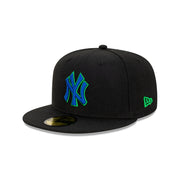 New Era 59Fifty MLB Digi Colour World Series New York Yankees Black Royal Kelly Green