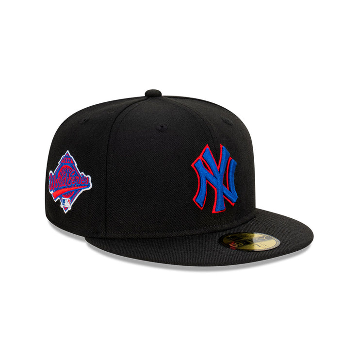 New Era 59Fifty MLB Digi Colour World Series New York Yankees Black Royal Scarlet