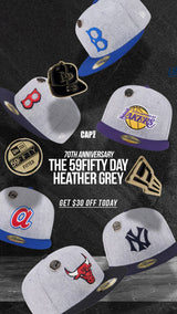 59Fifty Day 2024 Heather Grey Collection