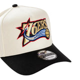 New Era 9Forty A-Frame NBA HWC 2Tone Philadelphia 76ers Chrome/Black