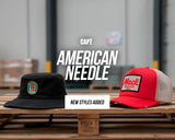 American Needle caps hats & apparel 