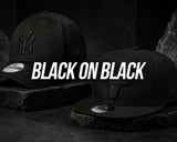 NEW ERA BLACK ON BLACK