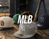 major league baseball caps