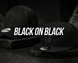 NEW ERA BLACK ON BLACK