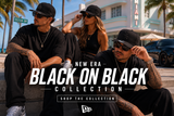 NEW ERA BLACK ON BLACK