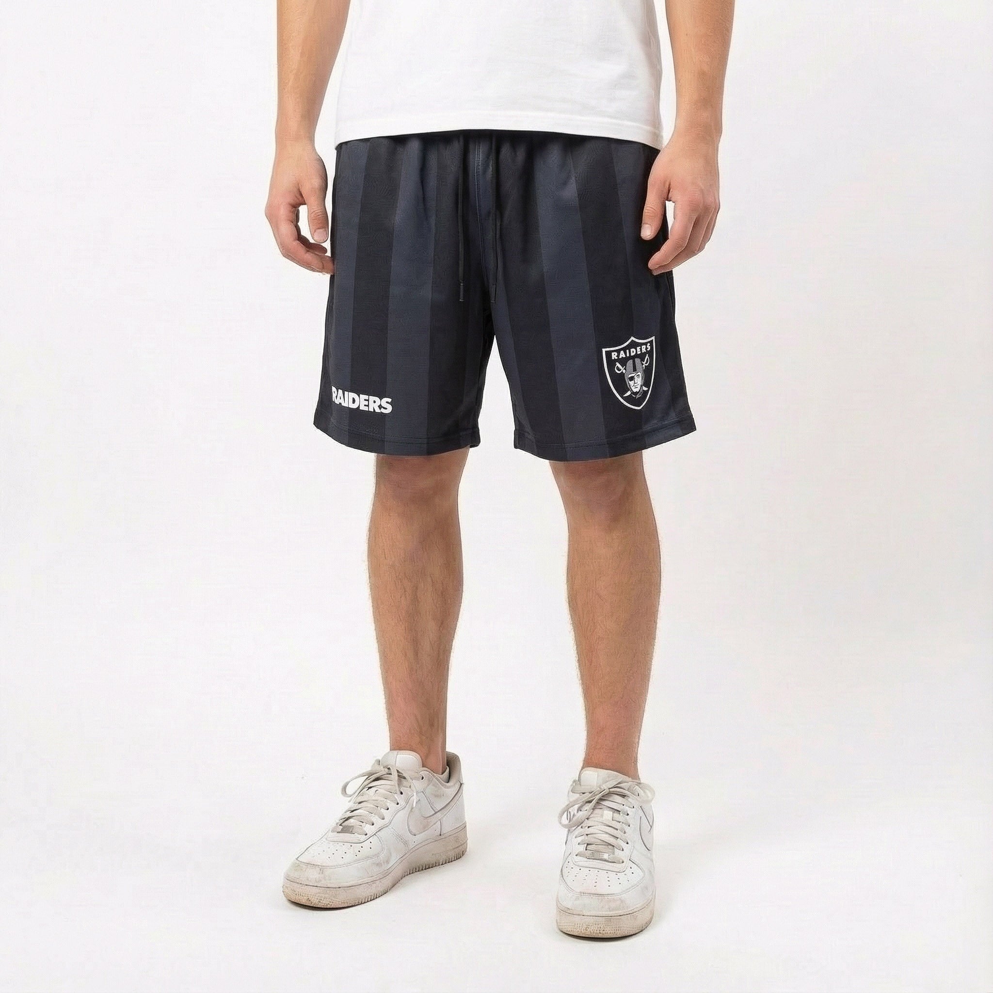 Majestic NFL Team Mesh Shorts Las Vegas Raiders Black