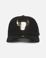 New Era 9Forty K-Frame NBA Gold Metal Badge Chicago Bulls