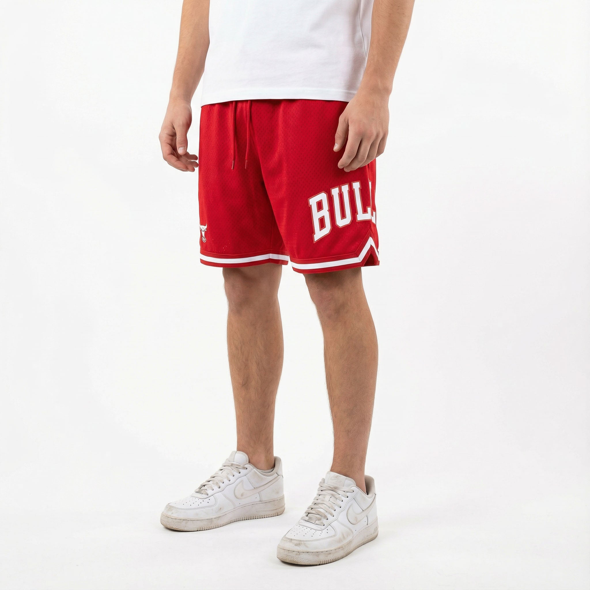 Mitchell & Ness NBA Team IP Mesh Shorts Chicago Bulls Red