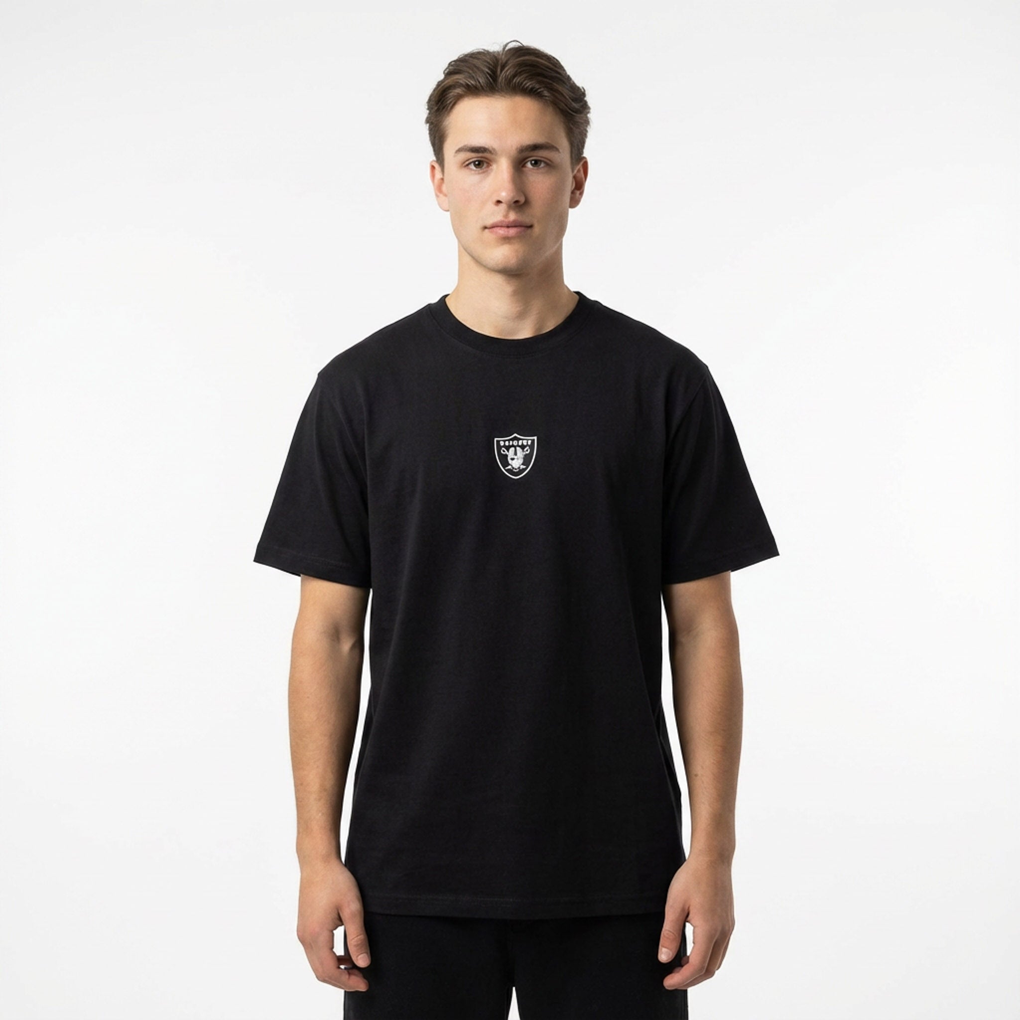 Majestic NFL Gel Logo Tee Las Vegas Raiders Black