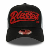 New Era 9Forty E-Frame Trucker UFCMMA Holloway Black Scarlet
