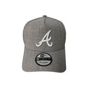 New Era 9Forty A-Frame MLB Heather Grey Atlanta Braves