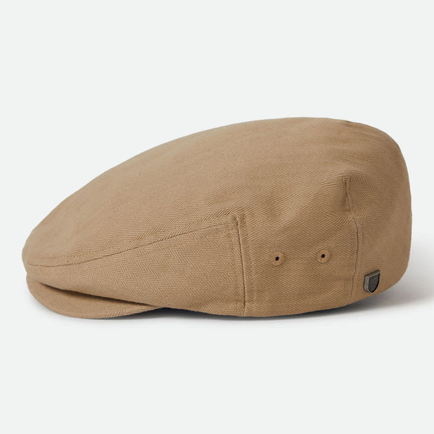 Brixton Hooligan LW Snap Cap Khaki/Sand Herringbone